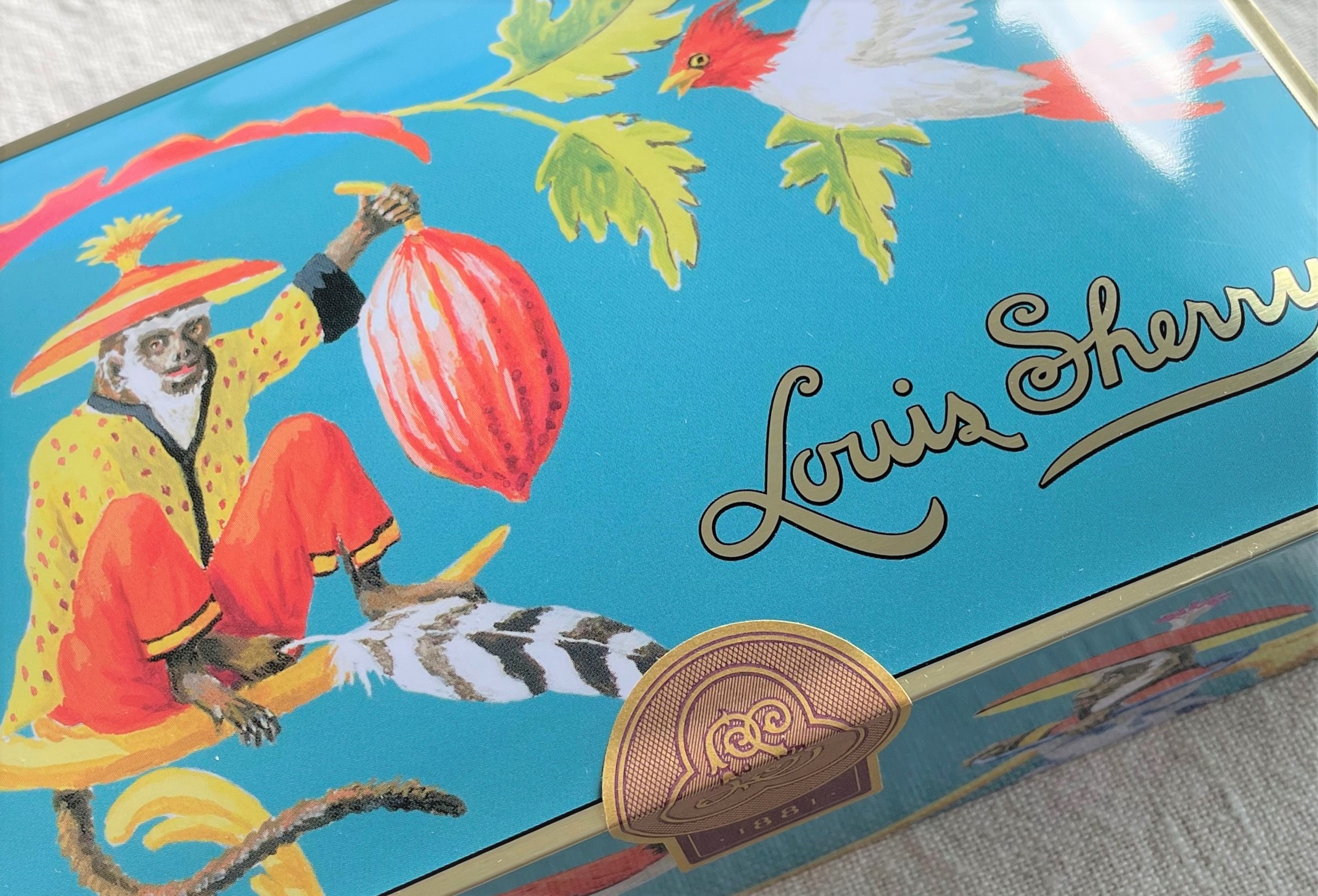 かわいい缶⑧ Louis Sherry ルイスシェリーのチョコレート缶。 | my